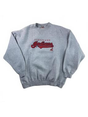 Vintage Cleveland Indians MLB Crewneck Sweatshirt L
